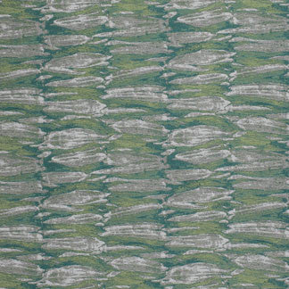 Wiseley Ocean Breeze 8055711002 by Carole Designer Fabric Exclusive Tranquility Bay 67% Polyester 33% Viscose India H: 7 1/2"V, 6 3/4"H 55" Minimum (See sample for specifics) - Swanky Fabrics- Carole Exclusive