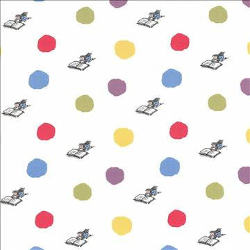 Wondercrump Spot Rainbow by Kasmir Designer Fabric 1445 100% Cotton TURKEY Not Tested H: 9 1/8 inches, V: 6 3/8 inches 55 - Swanky Fabrics - Kasmir