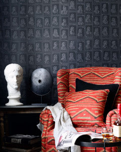 Mind The Gap Wallpaper EMPERORS Anthracite Wallpaper (WP20415)