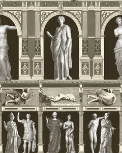 Mind The Gap Wallpaper STATUES ANTIQUE Taupe Wallpaper (WP20423)