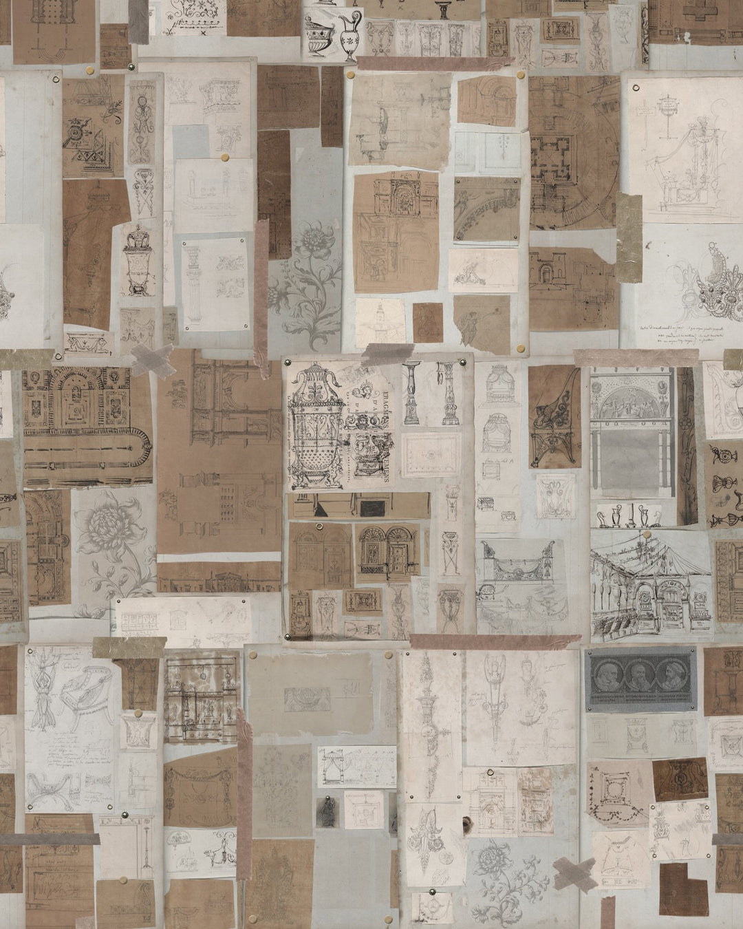 The Sketch Book wallpaper by Mind the Gap (WP20424), swatch