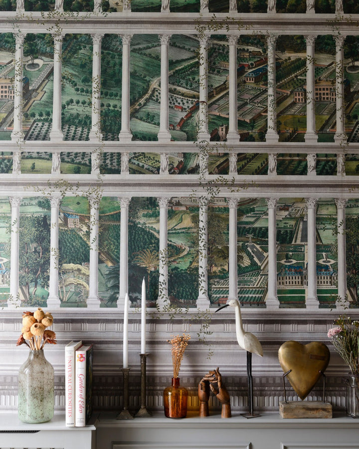 Fairyland Wallpaper by Mind the Gap Designer Wallpaper THE WALLPAPER COMPENDIUM 1 Textured Matte Made in Europe Paste the wall 3 rolls x 20.5 x 3.25 yards - Swanky Fabrics -