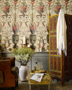 Mind The Gap Wallpaper LE JARDIN SECRET Taupe Wallpaper (WP20472)