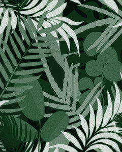 Mind The Gap Wallpaper JARDIN DEL SOL Green Wallpaper (WP20492)