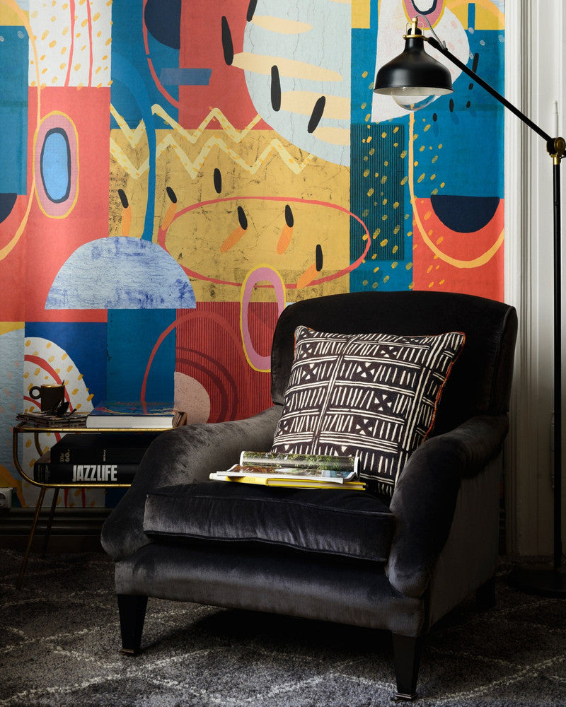 Urbanism Wallpaper by Mind the Gap Designer Wallpaper THE WALLPAPER COMPENDIUM 1 Non-woven Made in Europe Paste the wall 3 rolls x 20.5 x 3.25 yards - Swanky Fabrics -