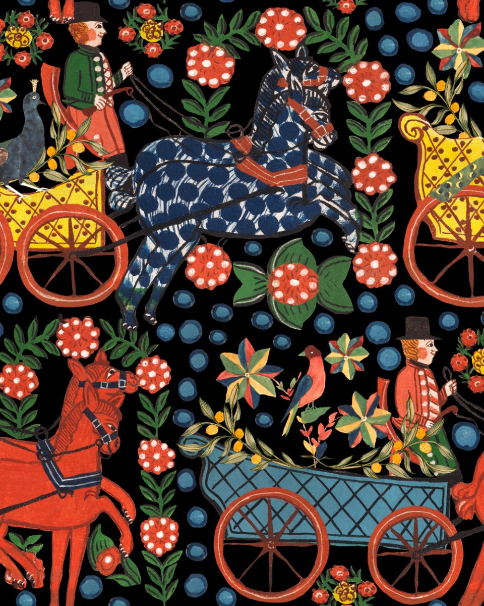 Fasnacht Anthracite wallpaper by Mind the Gap (WP20678), swatch