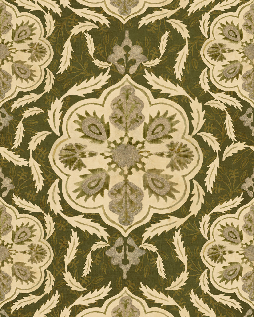 Ottoman Green wallpaper by Mind the Gap (WP20729), swatch