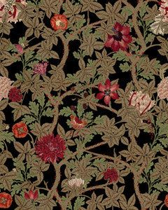 Mind The Gap Wallpaper THE FLOWERING Dark Wallpaper (WP20731)