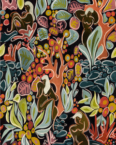 Mind The Gap Wallpaper LE DONNE DI GIOIA Dark Wallpaper (WP20845)