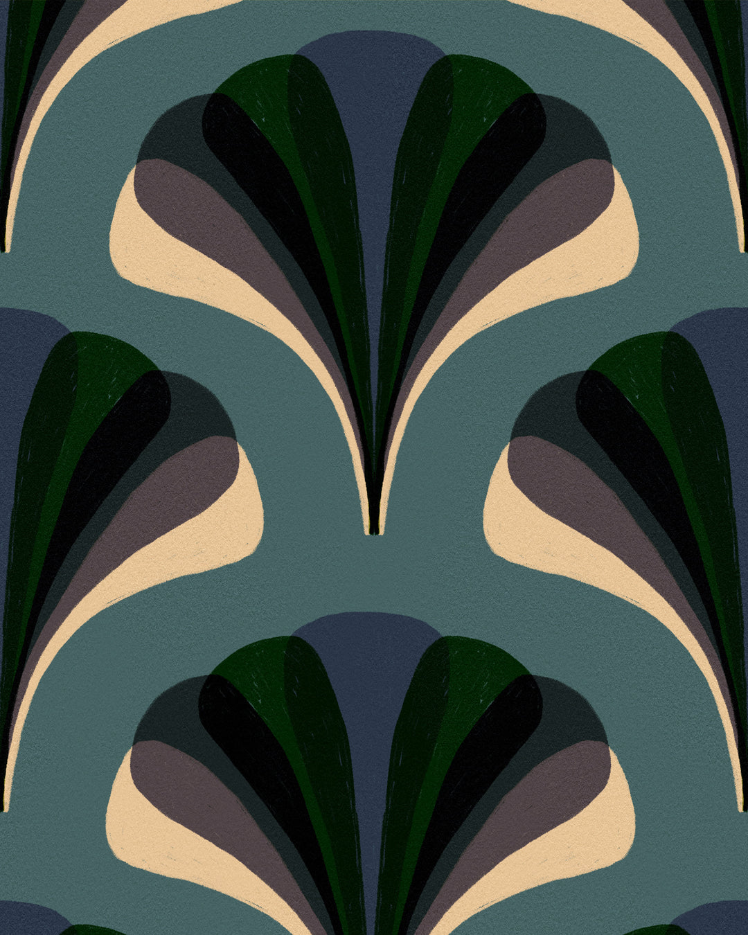 Mezzelune Kale wallpaper by Mind the Gap (WP20849), swatch