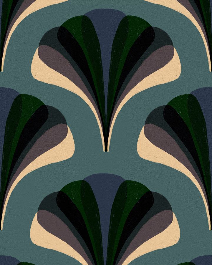 Mezzelune Kale wallpaper by Mind the Gap (WP20849), swatch