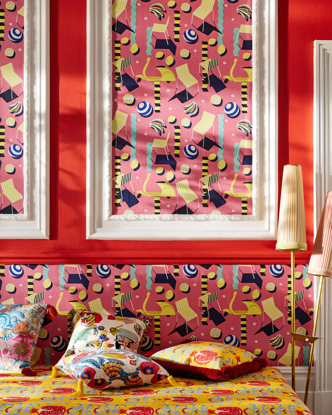 Moto Bello Pink wallpaper by Mind the Gap (WP20853), view 2