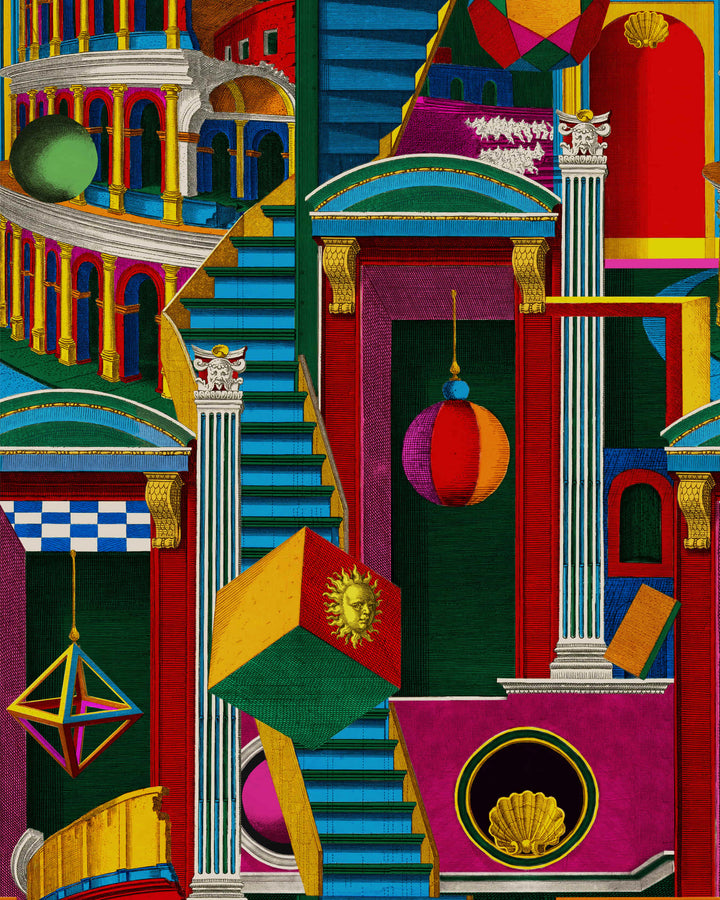 Piazza Degli Arlecchini wallpaper by Mind the Gap (WP20855), swatch