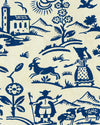 Mind The Gap Wallpaper BRIXEN Blue Wallpaper (WP30139)