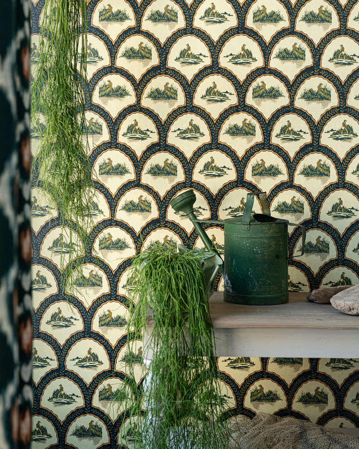 The Hunter Pale Green wallpaper by Mind the Gap (WP30159), view 2