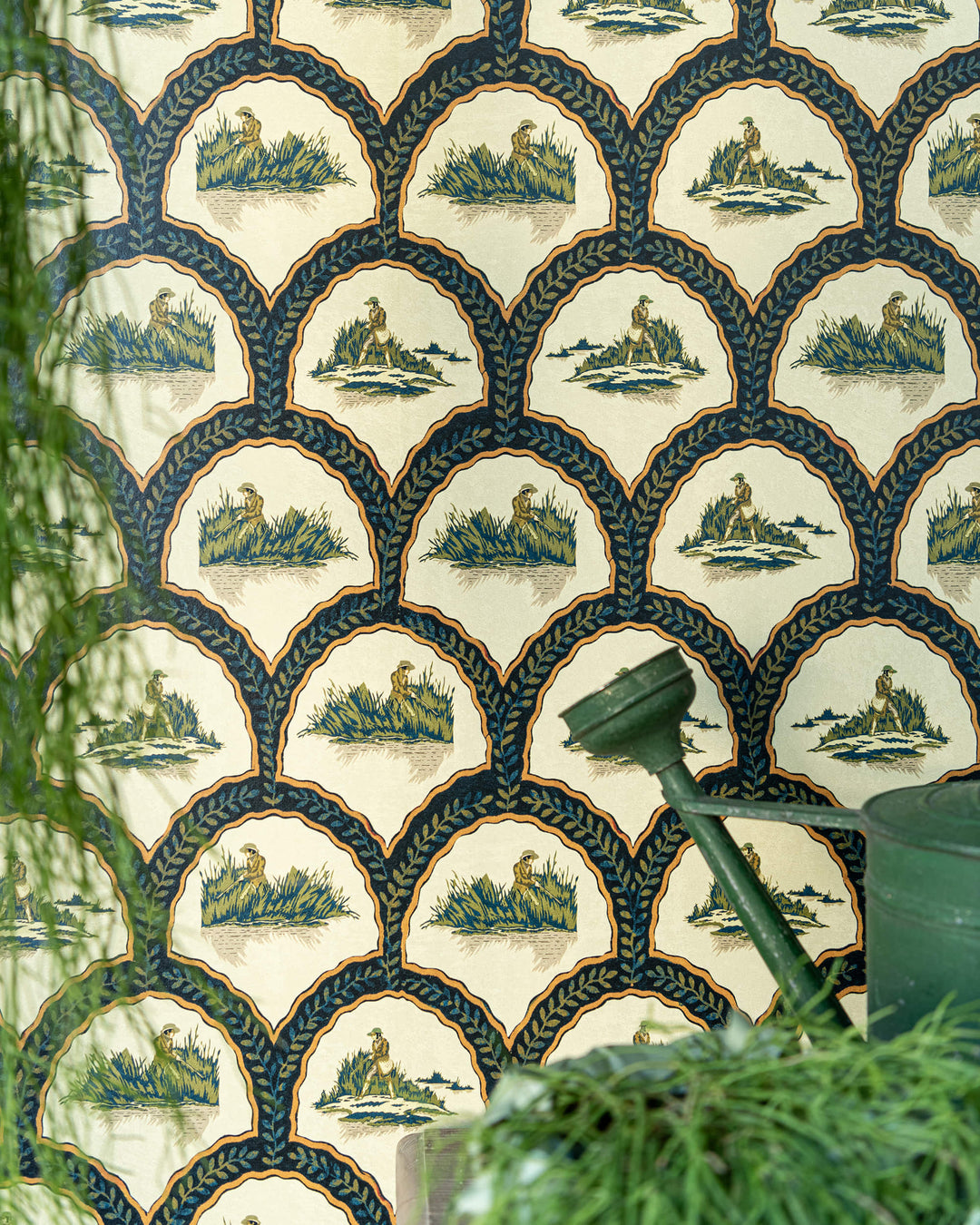 The Hunter Pale Green wallpaper by Mind the Gap (WP30159), view 3