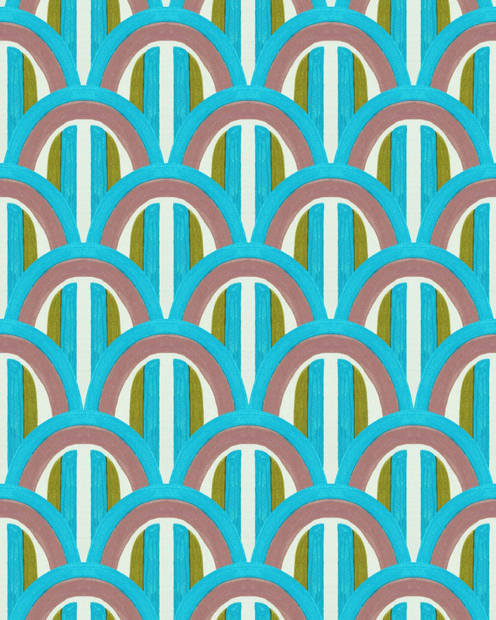 Estivo Maggio Wallpaper by Mind the Gap Designer Wallpaper LA DOLCE VITA Satin Matte Made in Europe Paste the wall 1 roll x 20.5 x 10.9 yards - Swanky Fabrics -