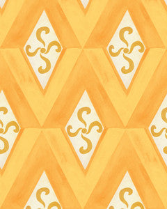 Mind The Gap Wallpaper GIRANDOLA Limone Wallpaper (WP30197)