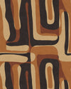 Mind The Gap Wallpaper NOSTALGIA Marrone Wallpaper (WP30199)