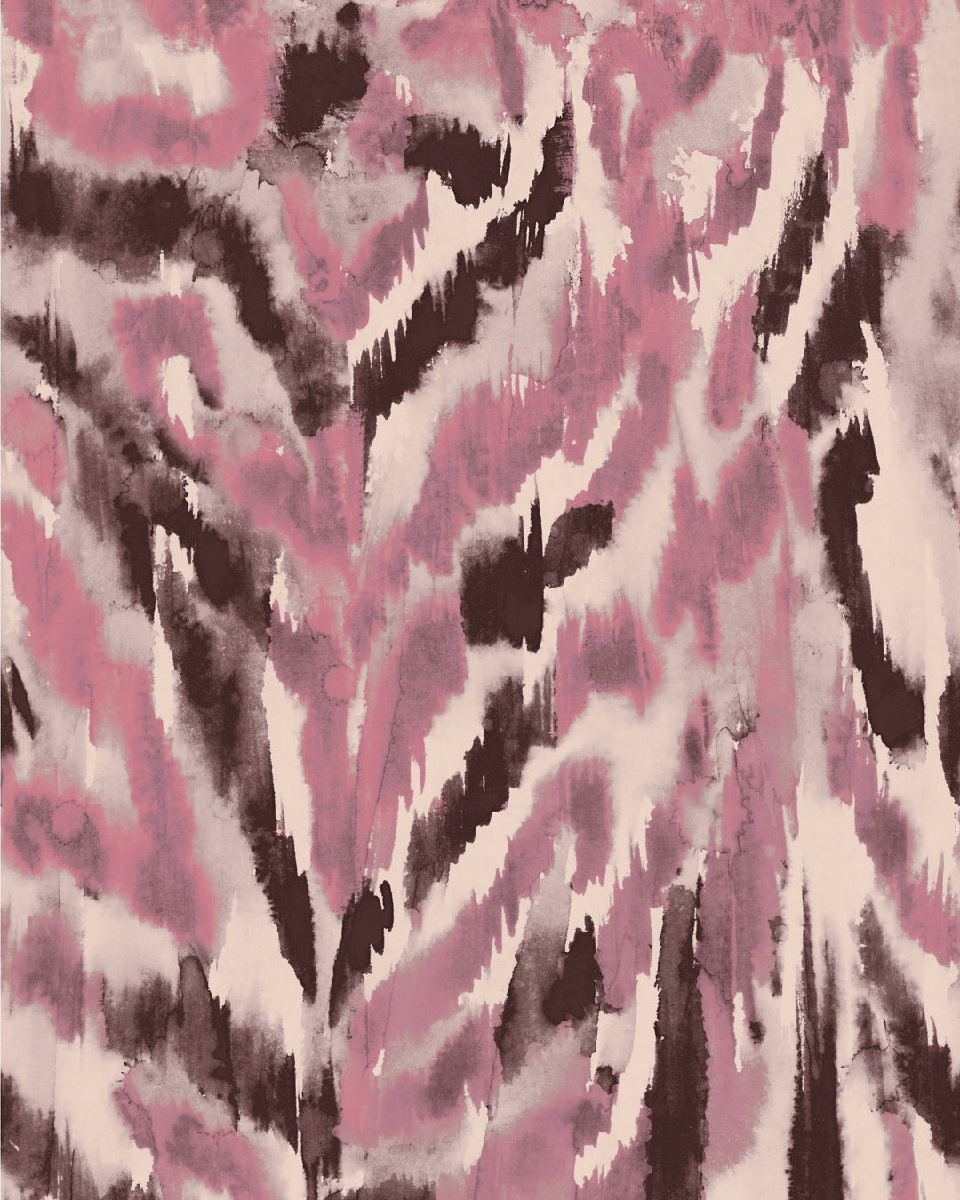 ZEBRATO Rosa Wallpaper (WP30211) by Mind The Gap | WP30211 | LA DOLCE VITA | 1 roll x 52 x 1000 cm / 20.5 x 393.7in | 0.52m / 20.5in | 10m / 393.7in | 5.20sqm / 55.9sq ft | 80cm / 31.4in | Pink, Beige, Brown | Non-woven Satin | Paste the wall | 1-roll in a box | Fabric Carolina | https://www.fabriccarolina.com/