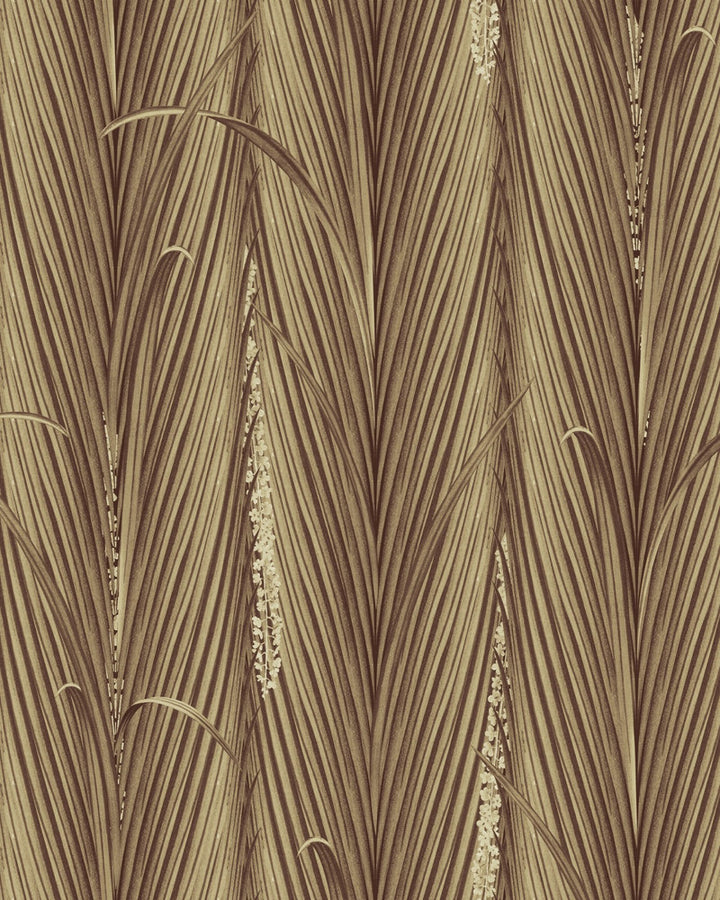 Mind The Gap Wallpaper DANUBE FOLIAGE Sepia Wallpaper (WP30217) | WP30217 | THE WETLANDS | 1 roll x 20.5x393.7 in | 0.52m / 20.5in | 10m / 393.7in | 4.68mp | 52cm / 20.5in | Cream, Sepia | Non-woven | Paste the wall | 1-roll in a box | Fabric Carolina | https://www.fabriccarolina.com/