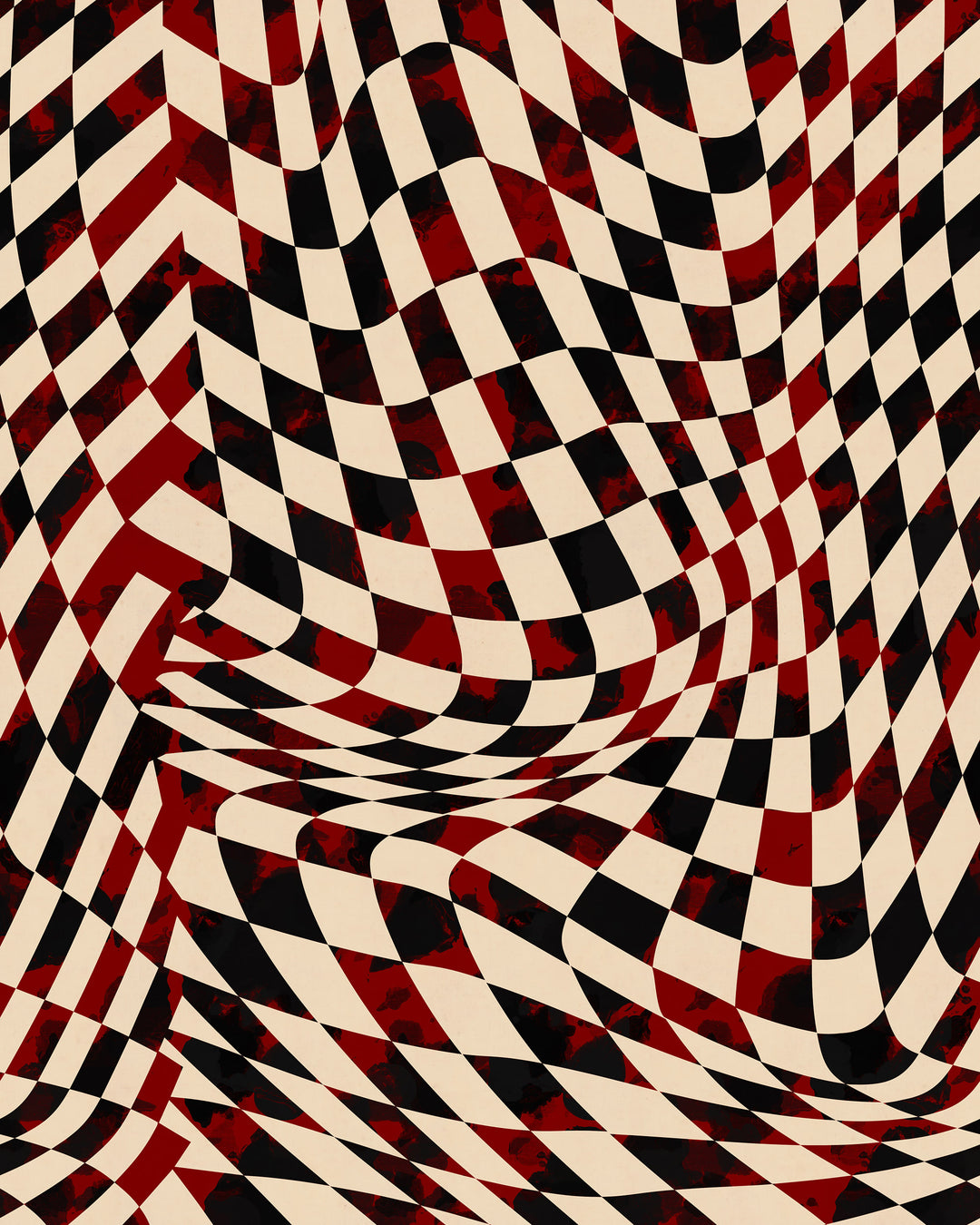 SPONTANEITY Wallpaper (WP30250) by Mind The Gap | WP30250 | JAZZ LIVE | 1 roll x 52 x 1000 cm / 20.5 x 393.7in | 0.52m / 20.5in | 1000 cm / 393.7in | 5.20sqm / 55.9sq ft | 150cm / 59in | Black, Beige, Red | Non-woven Satin | Paste the wall | 1 roll in a box | Fabric Carolina | https://www.fabriccarolina.com/