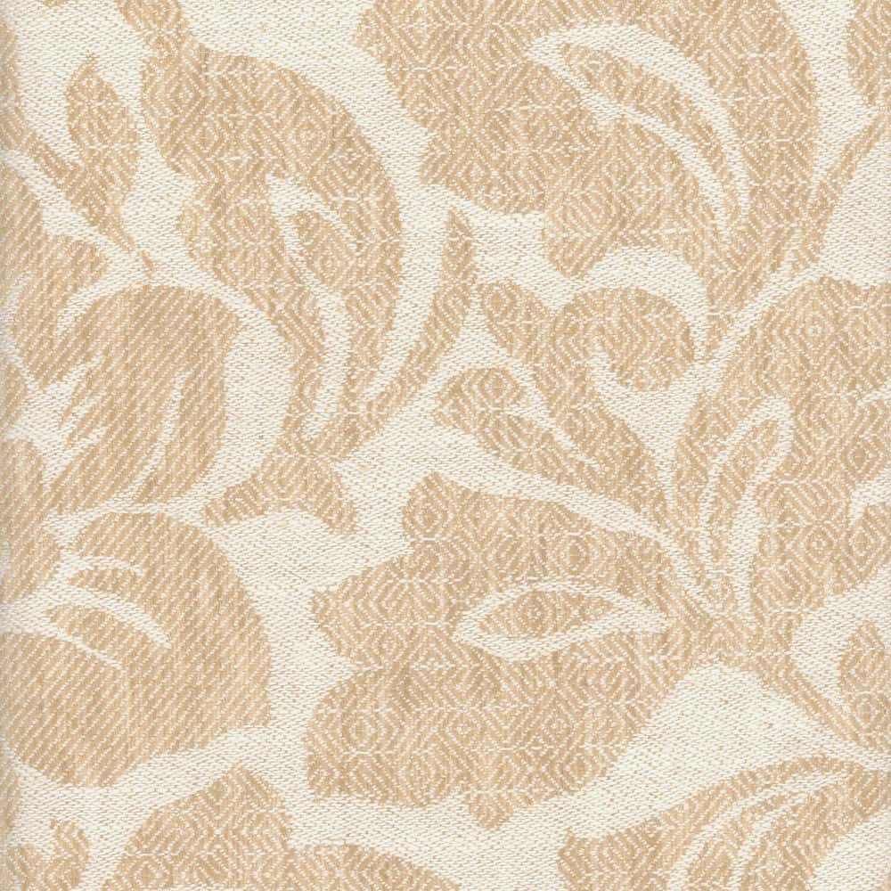Yardley Dijon by Roth & Tompkins Fabric - 91% Polyester 6% Cotton 3% Linen - India - 15,001-30,000 double rubs - V: 18.8"  H: 13.5" - 54" - Fabric Carolina -