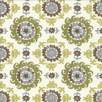 Zambra Citrine by Kasmir Designer Fabric 5065 100% Cotton CHINA 15,000 Wyzenbeek Double Rubs H: 27 inches, V: 25 2/8 inches 54 - Swanky Fabrics - Kasmir