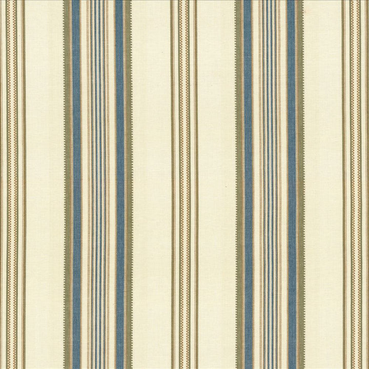 Zipper Stripe Teal by Kasmir Designer Fabric 5090 100% Cotton
 INDIA </p><p>Repeat: Horizontal: 9 3/8 inches and Vertical: N/A 54 - Swanky Fabrics -