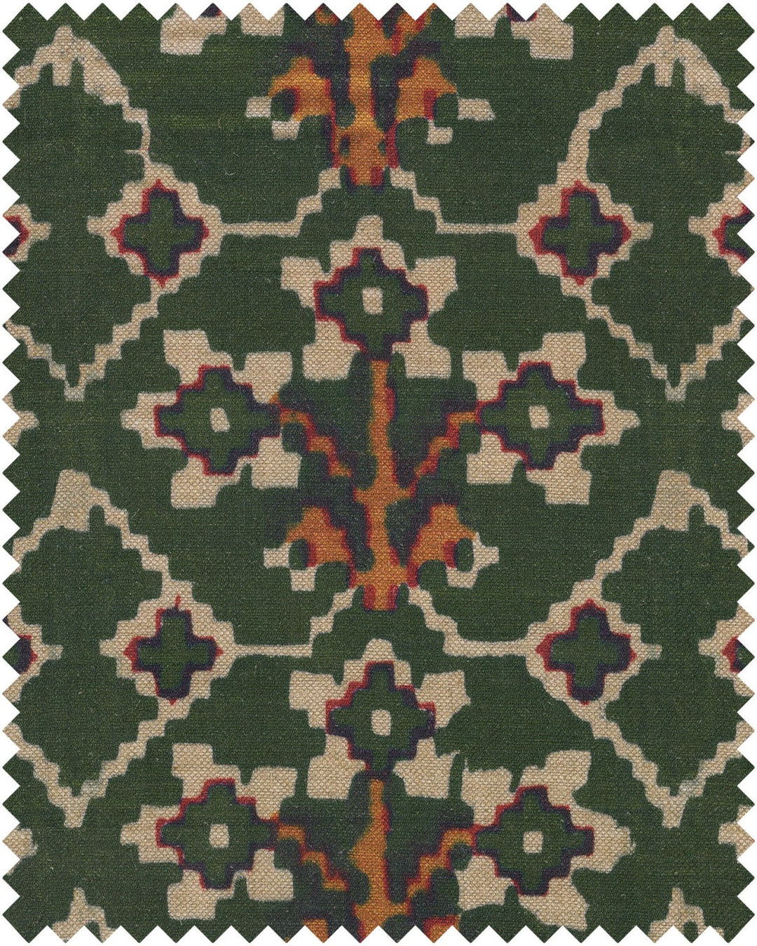 Zold linen fabric by Mind the Gap (FB00042), swatch